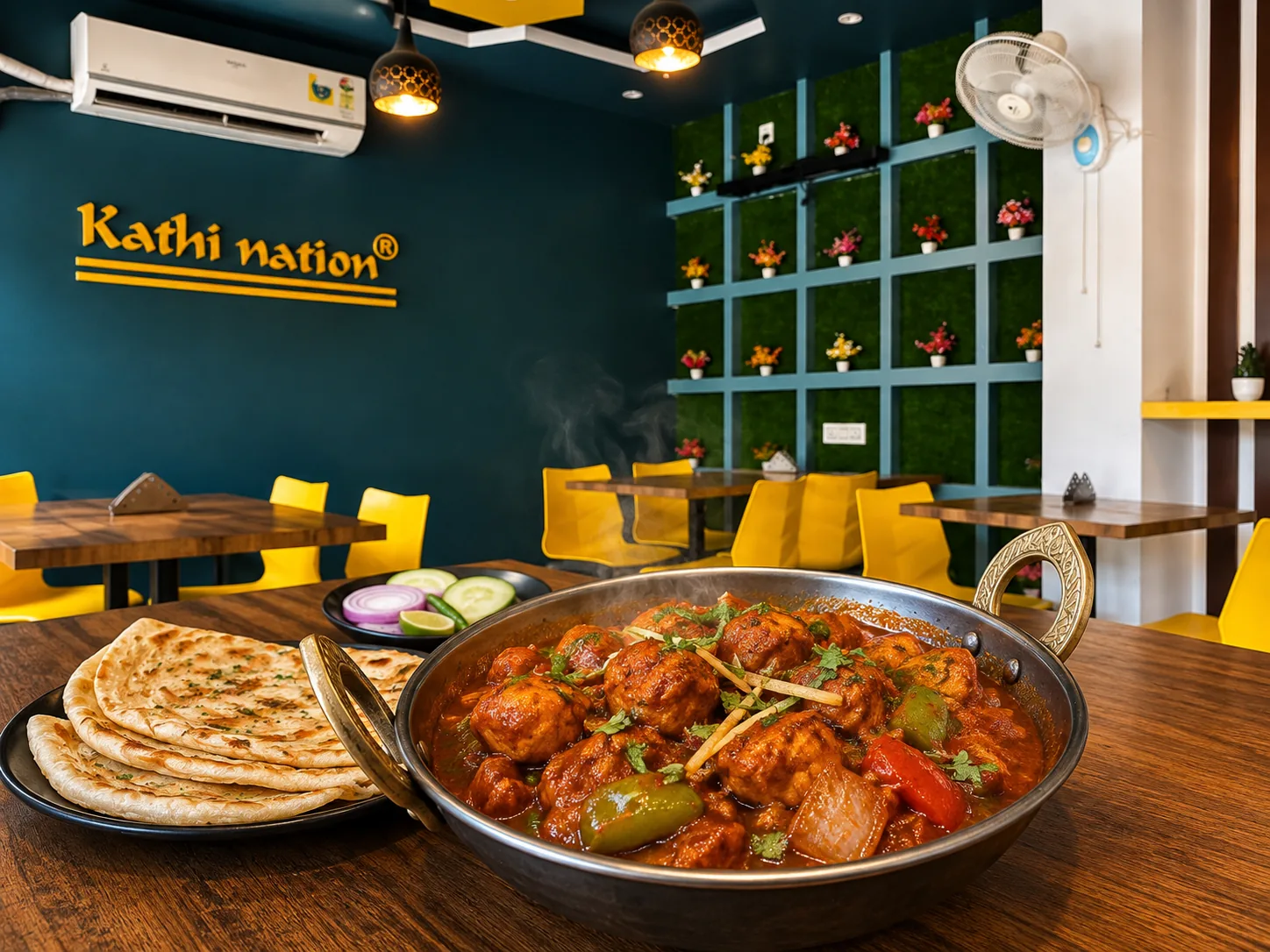 Kadhai chicken