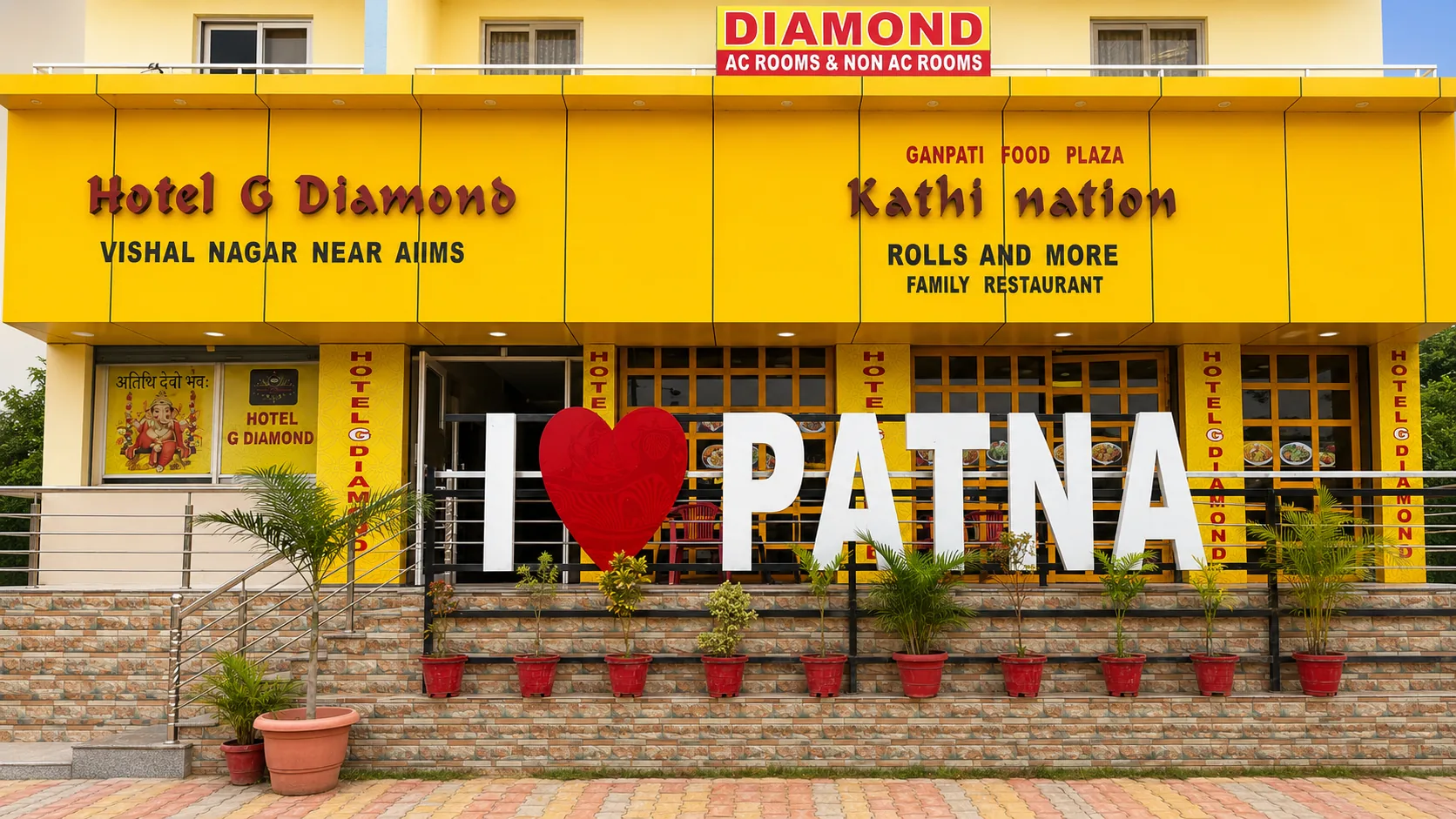 Hotel G Diamond facade