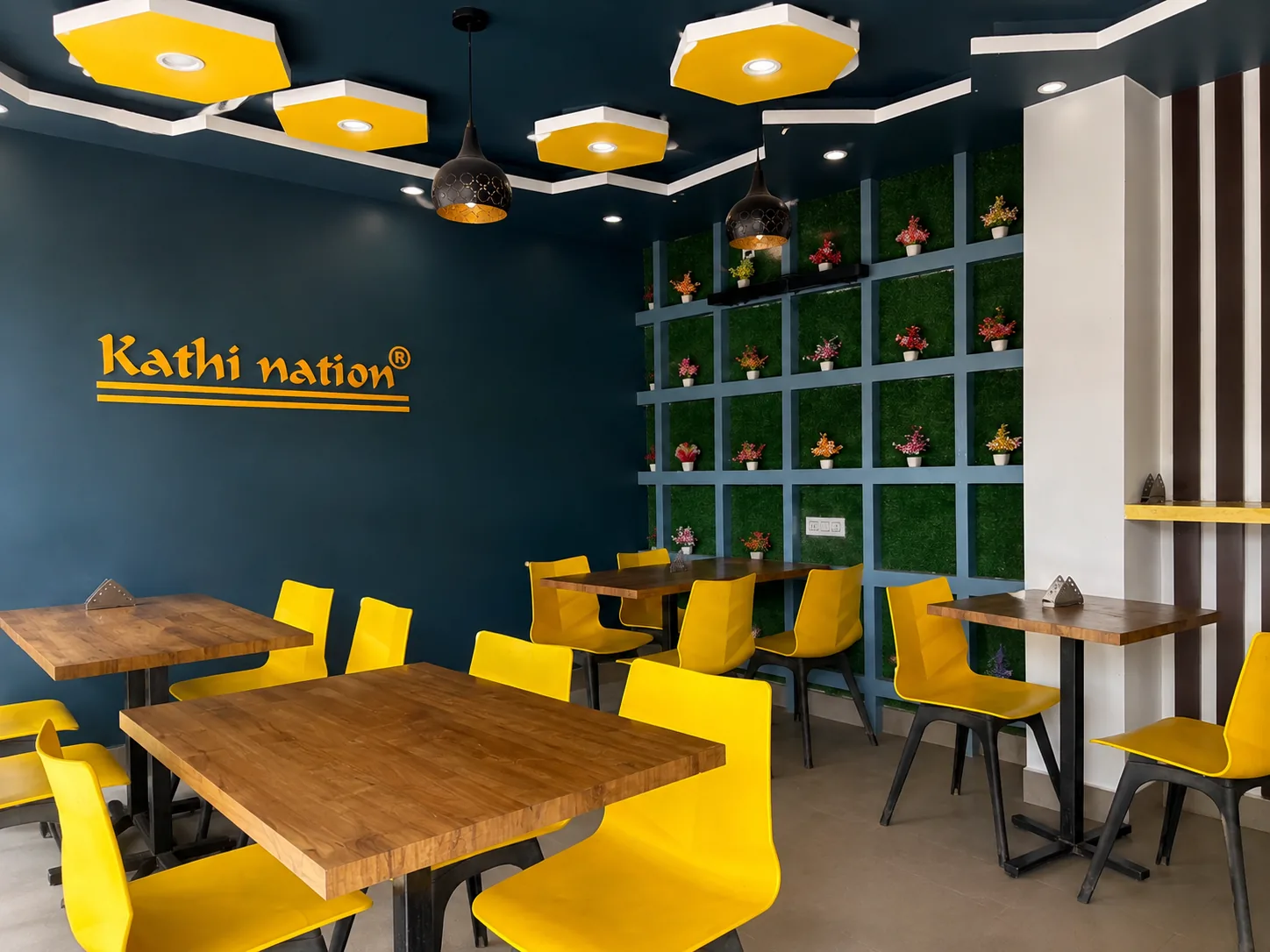 In-house dining area